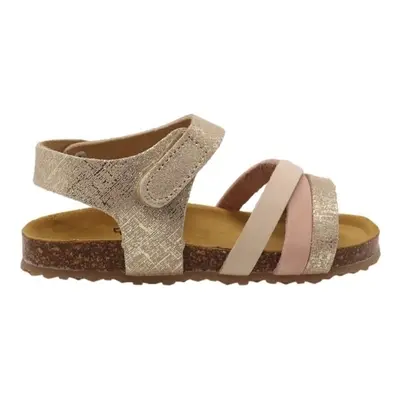 Plakton Party Sandals - Beige/Salmon/Beige Růžová