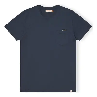 Rvlt Revolution T-Shirt Regular 1365 SHA - Navy Modrá