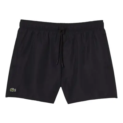 Lacoste Quick Dry Swim Shorts - Noir Vert Černá