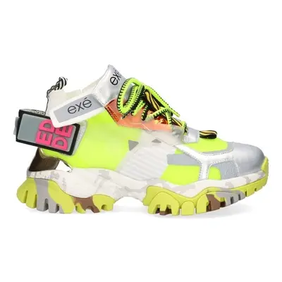 Exé Shoes EXÉ Sneakers XY3925-1 - Silver/Grey/Lime ruznobarevne