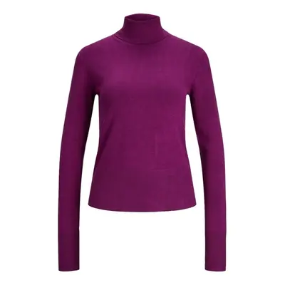 Jjxx Noos Ava L/S Roll Neck - Dark Purple Fialová