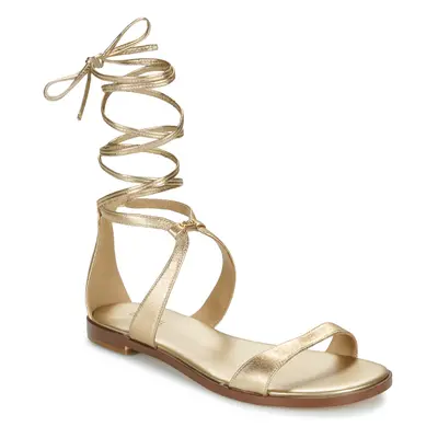 MICHAEL Michael Kors AMARA FLAT SANDAL Zlatá