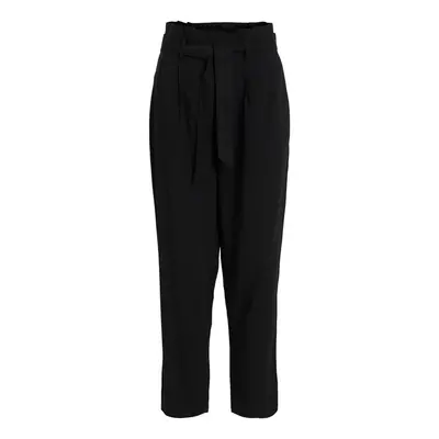 Vila Noos Pants Kaya 7/8 - Black Černá