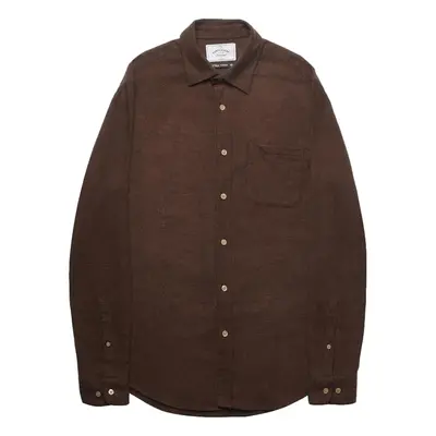 Portuguese Flannel Teca Shirt - Brown Hnědá