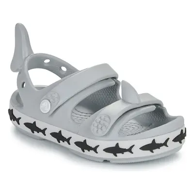 Crocs Crocband Cruiser Shark SandalT Šedá