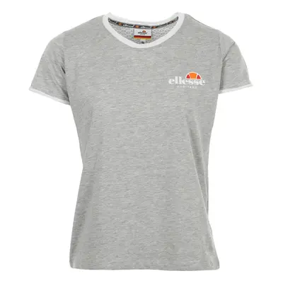 Ellesse T-Shirt Femme Col Rond Uni Šedá