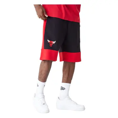 New-Era NBA Colour Block Short Bulls Červená