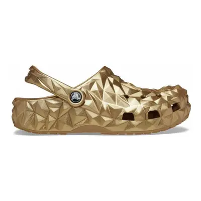 Crocs Cls metallic geometric clog Zlatá