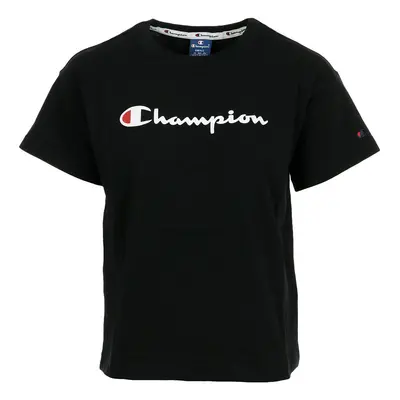 Champion Crewneck T-shirt Wn's Černá