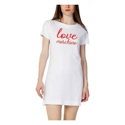 Love Moschino STAMPA LOGO W 5 929 27 M 4405 Bílá