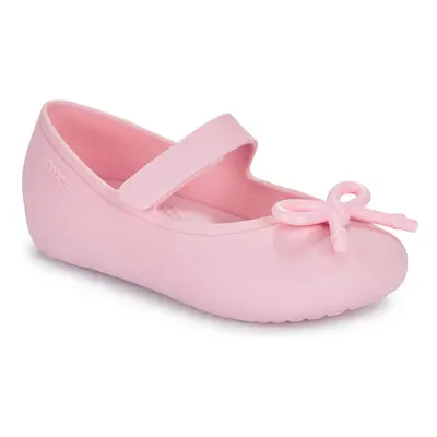 Crocs Brooklyn Bow Mary Jane Flat T Růžová