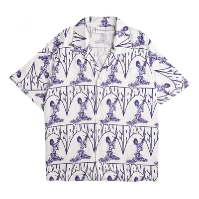 Rave Casca hawaiian shirt Bílá