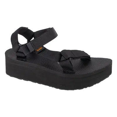 Teva W Flatform Universal Sandals Černá