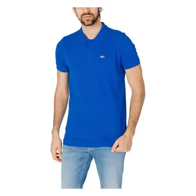 Tommy Hilfiger SLIM PLACKET DM0DM18312 Modrá