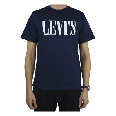 Levis Relaxed Graphic Tee Modrá