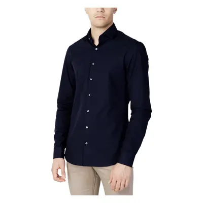 Calvin Klein Jeans POPLIN STRETCH SLIM SHIRT K10K103025 Modrá