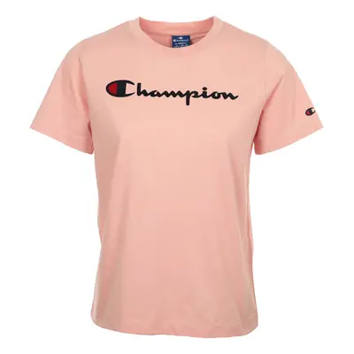 Champion Crewneck T-Shirt Wn's Růžová