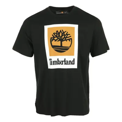 Timberland Colored Short Sleeve Tee Černá