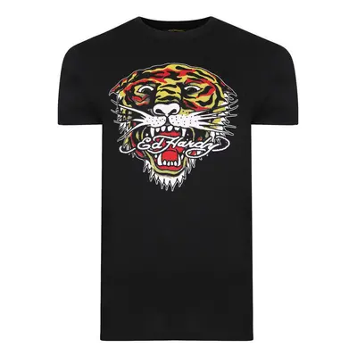 Ed Hardy Mt-tiger t-shirt Černá