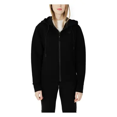 Guess ALLIE SCUBA HOODIE ZIP SWEATSH V3RQ11 K7UW2 Černá