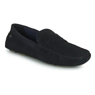 Jack & Jones JFWJENSEN SUEDE LOAFER Tmavě modrá