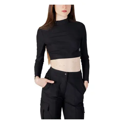 Calvin Klein Jeans TECHNICAL KNIT MOCK J20J221312 Černá