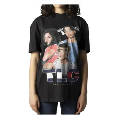 Tommy Hilfiger ABO TJW TLC OVERSIZED SS TEE DW0DW13009 Černá