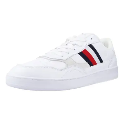 Tommy Hilfiger COURT CUPSOLE RETRO LTH Bílá