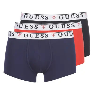 Guess BRIAN BOXER TRUNK PACK X4 Černá