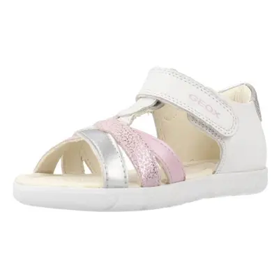 Geox B SANDAL ALUL GIRL D Bílá