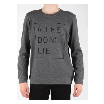 Lee Dont Lie Tee LS L65VEQ06 Šedá