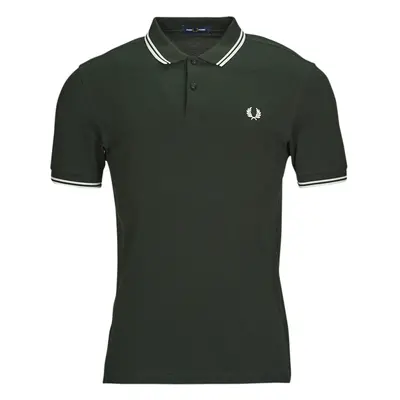 Fred Perry TWIN TIPPED FRED PERRY SHIRT Zelená