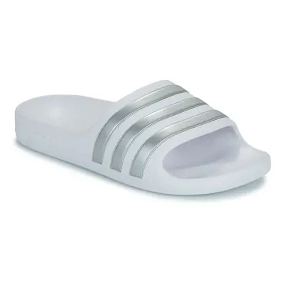 adidas ADILETTE AQUA K Bílá