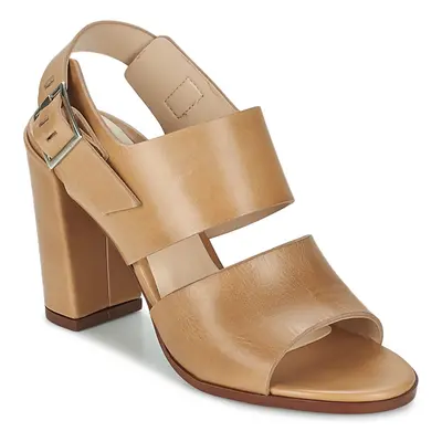 Dune London CUPPED BLOCK HEEL SANDAL Béžová