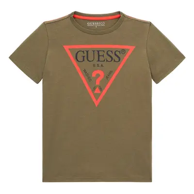 Guess SS T SHIRT CORE Khaki