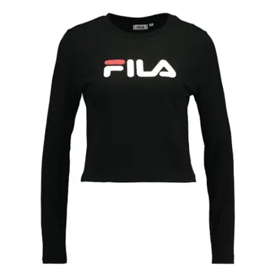 Fila MARCELINE CROPPED LS SHIRT Černá