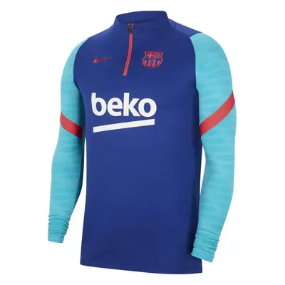 Nike BARCA DRY STRK DRIL TOP 20/21 Modrá