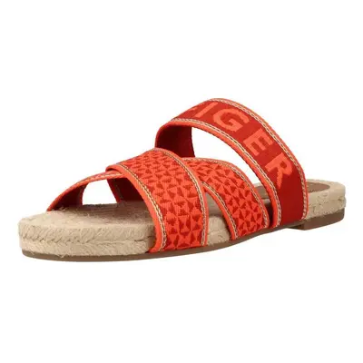 Tommy Hilfiger WEBBING FLAT ESPAD Oranžová