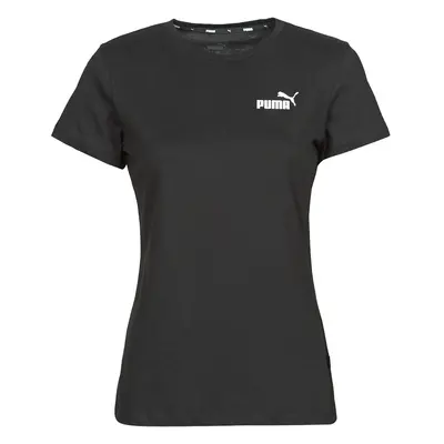 Puma ESS LOGO TEE Černá