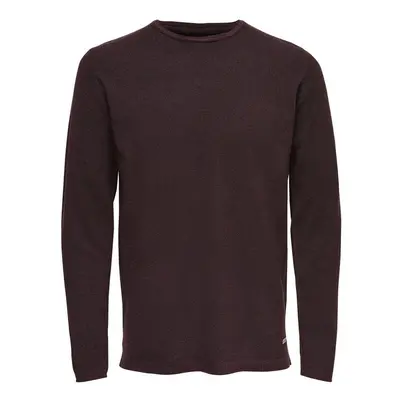 Only & Sons TED CREW NECK 22006790 Červená