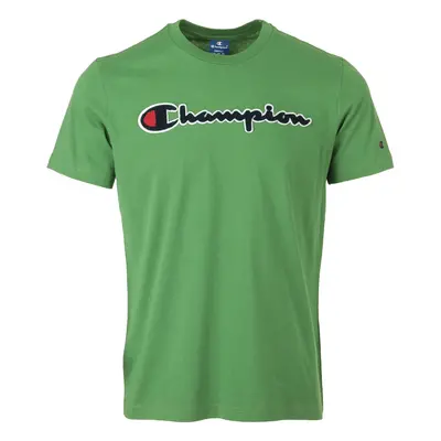 Champion Crewneck T-Shirt Zelená