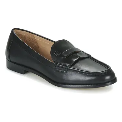 Lauren Ralph Lauren WYNNIE-FLATS-LOAFER Černá