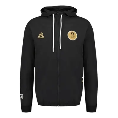 Le Coq Sportif FOOT P24 FZ HOODY N°1 M Černá