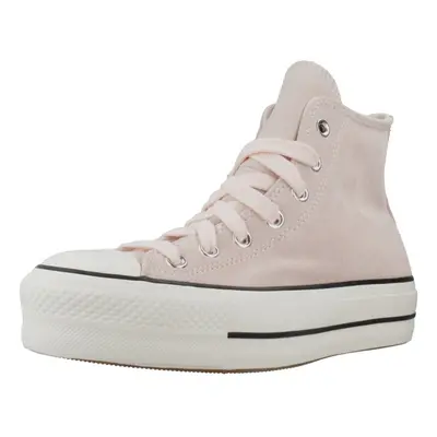 Converse CHUCK TAYLOR ALL STAR LIFT PLATAFORM SUEDE Růžová