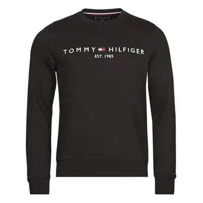 Tommy Hilfiger TOMMY LOGO SWEATSHIRT Černá