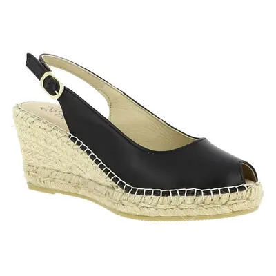 La Maison De L'espadrille ESPADRILLE 950 Černá