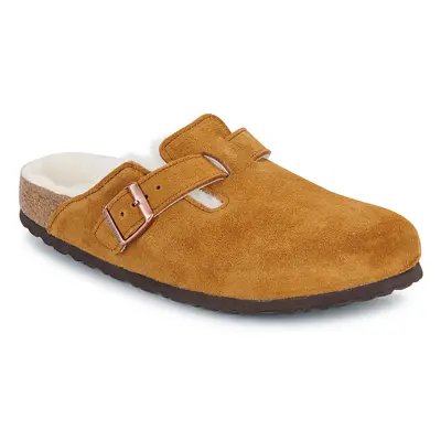 Birkenstock Boston Shearling LEVE Mink LAF Hnědá