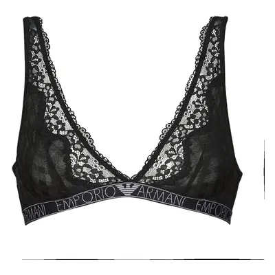 Emporio Armani VICHY MESH LACE Černá