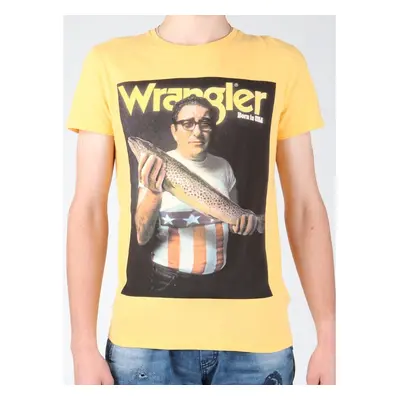 Wrangler T-shirt S/S Graphic T W7931EFNG Žlutá