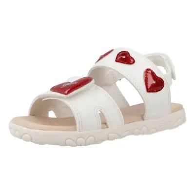 Geox J SANDAL HAITI GIRL Bílá